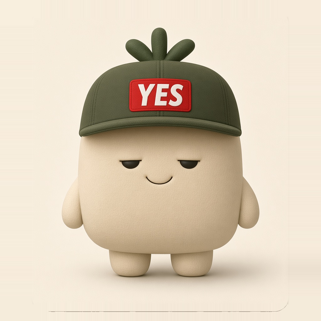 Box cap, a Tidalux mascot