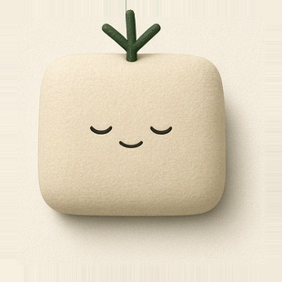 Asleep, a Tidalux mascot
