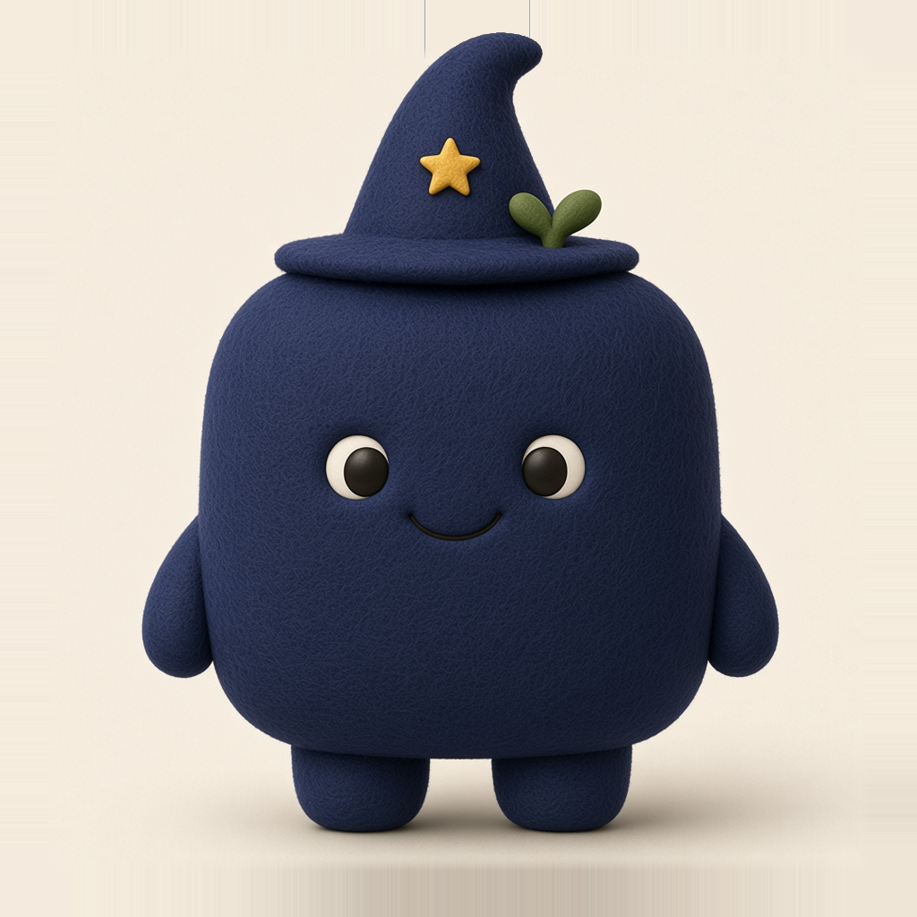 Wizard, a Tidalux mascot
